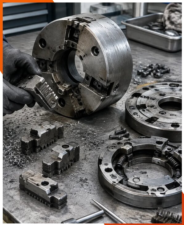 Ремонт станочных патронов с выездом в Бугульме